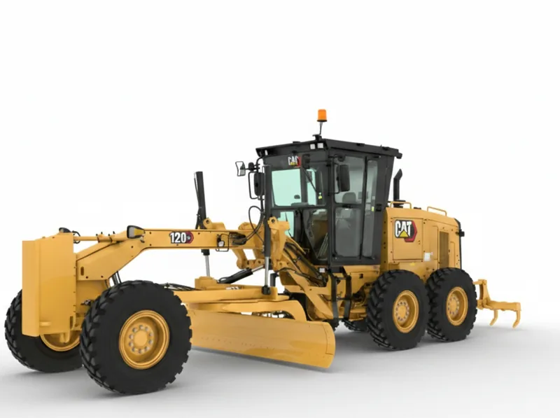 Motoniveladora Caterpillar CAT 120 de Loss Vial S.A. para alquiler y movimiento de suelos