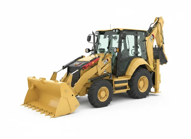 Minicargadora Caterpillar CAT 126 de Loss Vial S.A. para alquiler y movimiento de suelos