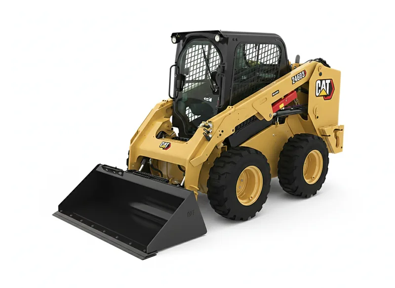 Excavadora Hidráulica Caterpillar CAT 24063 de Loss Vial S.A. para alquiler y movimiento de suelos